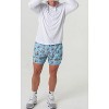 Burlebo Men's Swim Trunk Shorts With Built-in Liner - 3 of 4