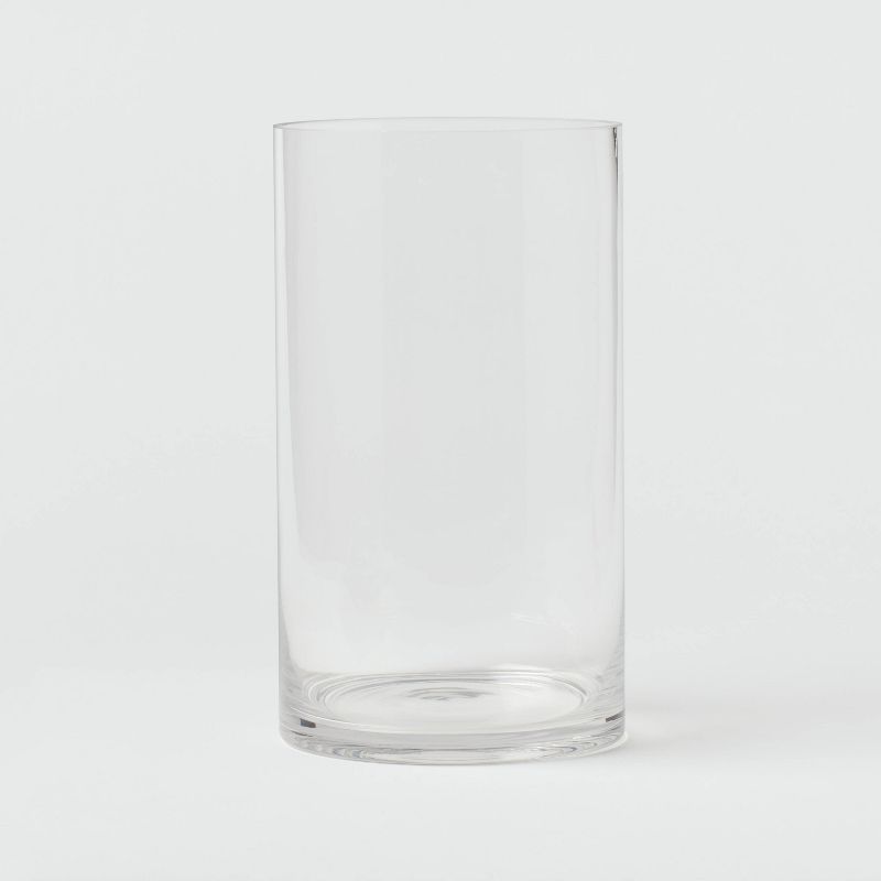 Clear Hurricane 4&#34; x 7&#34; Pillar Candle Holder - Room Essentials&#8482;, 1 of 5