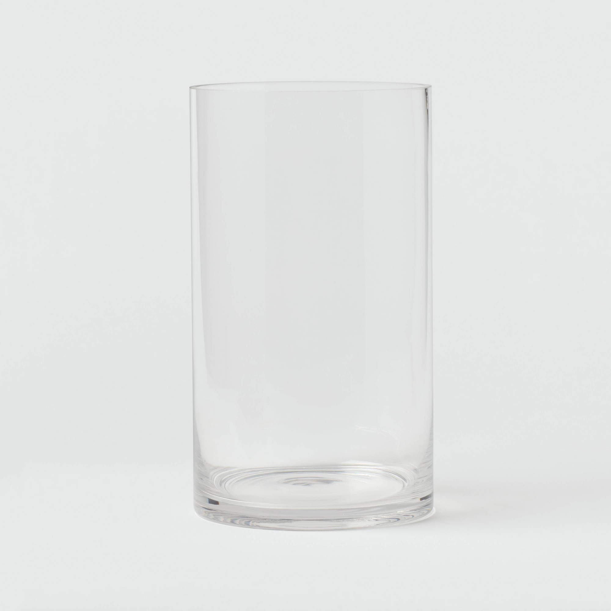 Clear Hurricane 4" x 7" Pillar Candle Holder - Room Essentials™