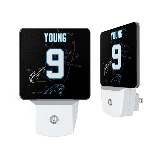 NFL Carolina Panthers Players Game Tactic Night Light 2-Pack - 1 of 4