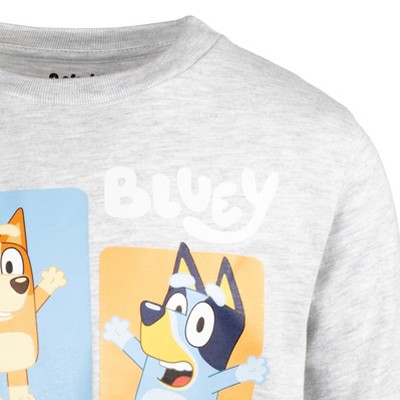 Bluey Bingo Dad Little Boys 2 Pack T-Shirts Blue/Gray 7-8 — фото 7