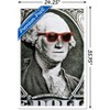 Trends International George Washington - Dollar Glasses Framed Wall Poster Prints - 3 of 4