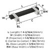 Amerock Mulino Cabinet or Drawer Pull - 2 of 3
