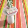 Annie Selke - Dash & Albert Seed Stitch Stripe Watermelon Handwoven Indoor/Outdoor Rug - 3 of 4