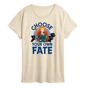 Women's - Disney Princess - Merida Choose Your Own Fate Short Sleeve Graphic T-Shirt - 1 of 4