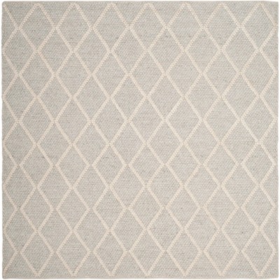 Natura Nat310 Hand Woven Area Rug - Silver/ivory - 4'x4' - Safavieh ...