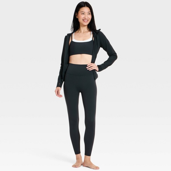 Leggings de Cintura Ultra Alta sin Costura Frontal 7/8 para Mujer - All In Motion™ 3