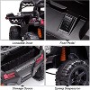 Ride on Car, 12V Kids Ride On Car Truck, Remote Control, Spring Suspension, Storage, Safety Belt,Kids 4 Wheeler Truck - 3 of 4