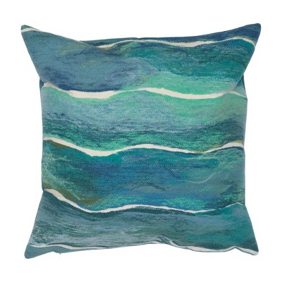 Liora Manne Visions IV Abstract Indoor/Outdoor Pillow..