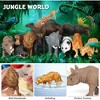 TEMI 12-Piece Jumbo Safari Animal Toys, Large Realistic Wild Figurines with Lion, Elephant and Giraffe for Kids and Toddlers - 4 of 4