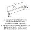 Amerock Faraday Pull for Cabinets, Drawers, and Furniture - 3 of 4