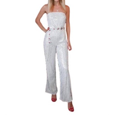Women's Rhinestone Metal Beaded Fringe dsuit - BANJUL