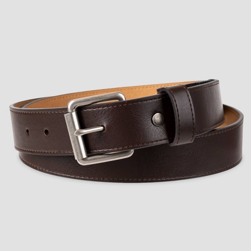 Hold'em Kids Toddler Elastic Adjustable Unisex Belts - Brown