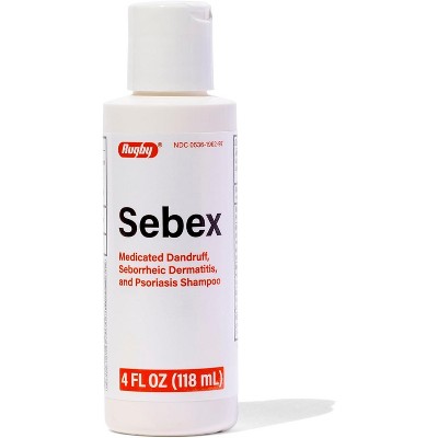 Rugby Sebex Medicated Dandruff Shampoo, 4 oz : Target