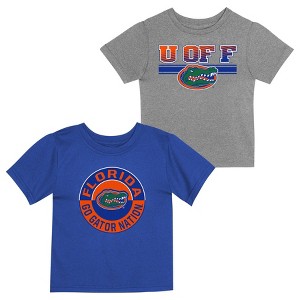 NCAA Florida Gators Toddler Boys' 2pk T-Shirt - 1 of 3