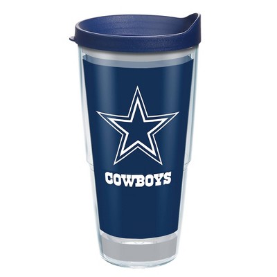 NFL Dallas Cowboys Insulated Tumbler Cup Keeps Drinks Cold & Hot, 24oz