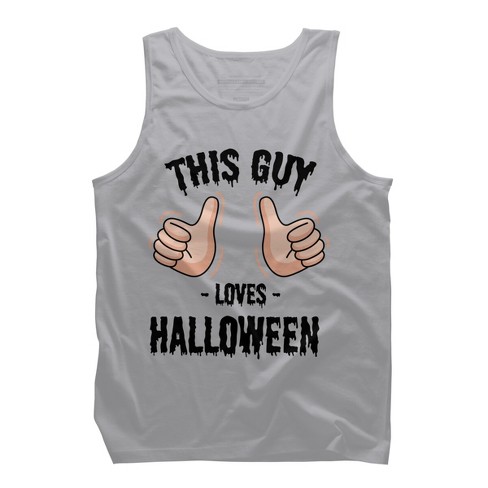 Men's Design By Humans This Guy Loves Halloween By Multimediaone