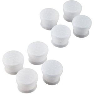 The Lakeside Collection Silicone Chair Foot Caps - Floor Protection from Chair Scratching - Set of 8 8 Pieces - 1 of 2