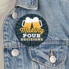 Big Dot of Happiness Cheers and Beers - 3 inch Beer Party Badge - Pinback Buttons - Set of 8 - 3 of 4