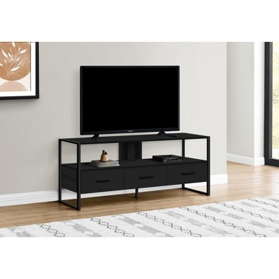 CAVINAS TV Stand Modern 48 Inch Media Console with Storage Drawers Entertainment Center