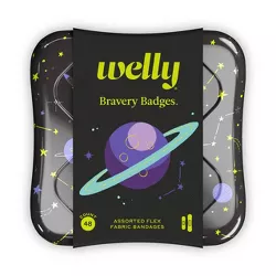 Welly Flex Fabric Bandages Space - 48ct