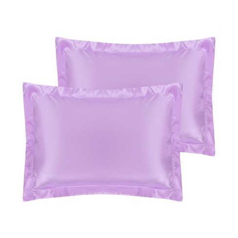 Unique Bargains Satin Soft Hair and Skin Envelope Closure Pillowcase 20" x 30" 2 Pcs - image 1 of 4