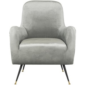 Noelle Accent Chair - FOX6269A - Light Grey - Safavieh - 1 of 4