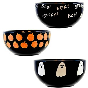 Tag 2.0 Inch Happy Halloween Dip Bowls Ghost Pumpkins Boo Dip Bowls - 1 of 4