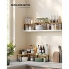 SONGMICS Cabinet Organizer Shelf, Set of 3 Kitchen Counter Shelves, Corner Shelves, Kitchen Storage - 2 of 4