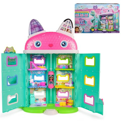 Интерактивный кукольный домик Gabby's Dollhouse The Movie, 7 комнат, звук