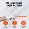 VEVOR Steel Wire Puller, 240ft, 1/8in, with Enhanced Housing & Handle, Simplified Cable Pulling Device, Adaptable for Wall, Orange - 4 of 4