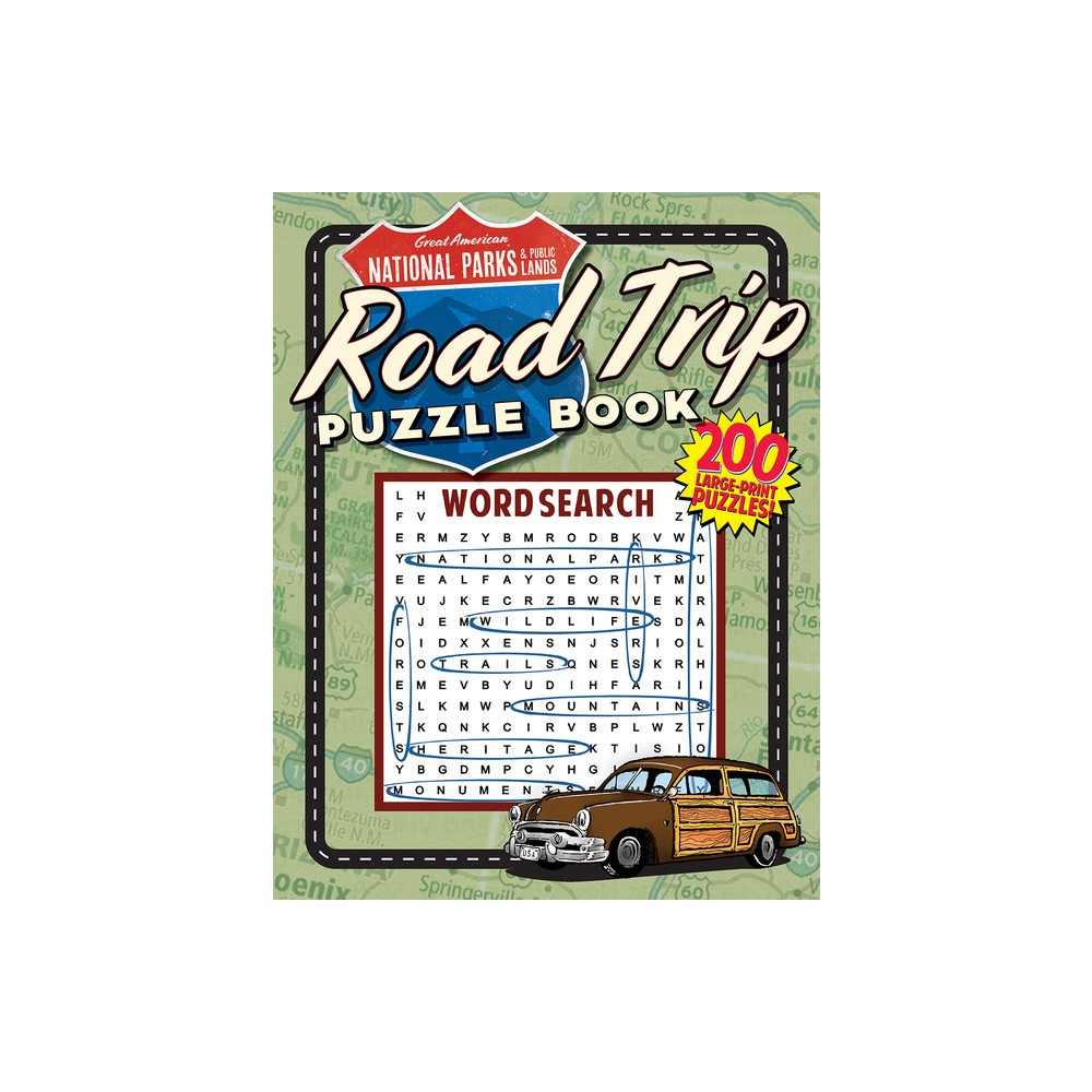 TARGET Great American National Parks and Other Public Lands Road Trip  Puzzle Book - (Great American Puzzle Books) by Applewood Books (Paperback)  | The Market Place