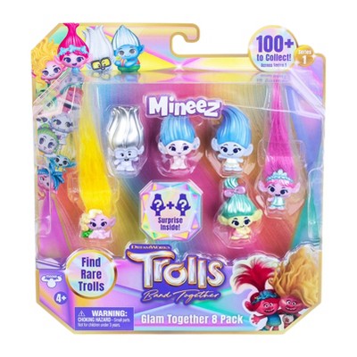 Dreamworks Trolls 3 Band Together Mineez 5-Pack