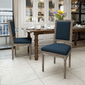 Set of 2 Ledger Traditional Dining Chairs - Christopher Knight Home - 1 of 4
