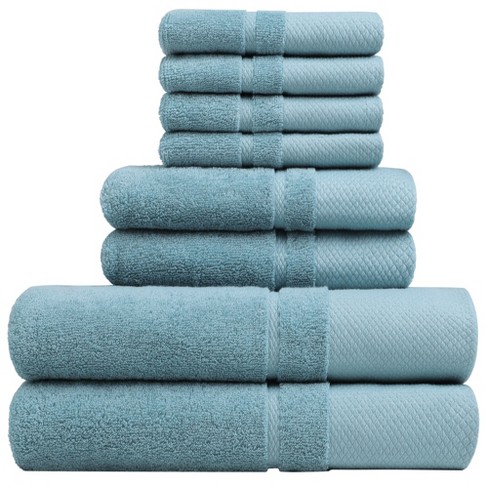 White Classic Luxury 100% Cotton Bath Towels Set Of 4 - 27x54 Taupe :  Target