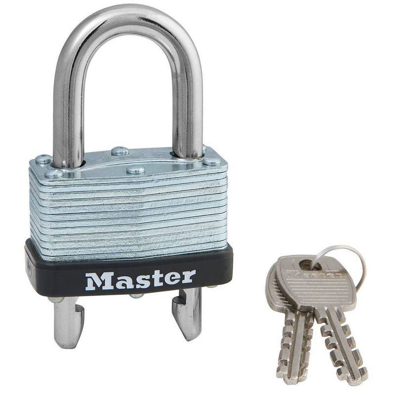 Master Lock Shackle Adjustable 1 3/4" Key Padlock, 1 of 5