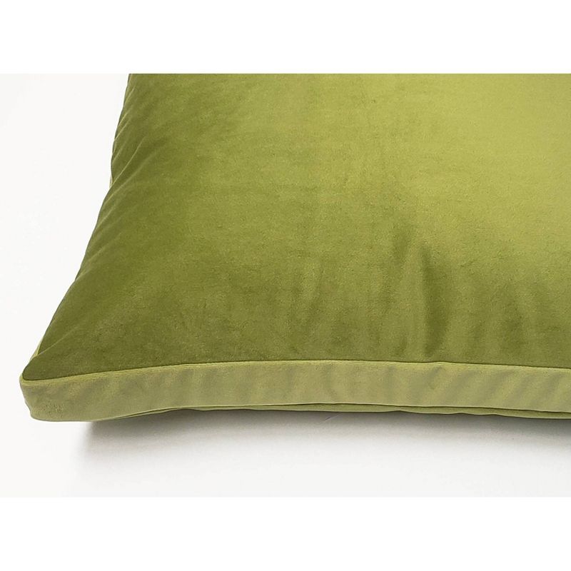 17"x17" Luxe Velvet Square Throw Pillow - Edie@Home, 4 of 7