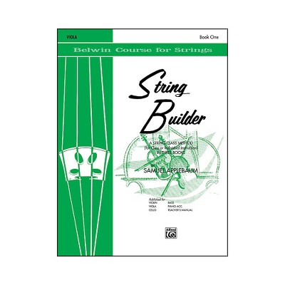 Alfred String Builder Viola Book I