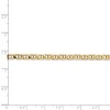 Black Bow Jewelry 3.75mm, 14k Yellow Gold, Solid Concave Anchor Chain Bracelet - 4 of 4
