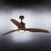 Urban Ambiance Luxury Modern Indoor Ceiling Fan,  15.5"H x 60"W,  Oil Rubbed Bronze, UHP9092 - 4 of 4
