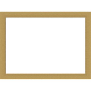 Amanti Art Grace Brushed Gold Framed Dry Erase Magnetic Board - 1 of 4