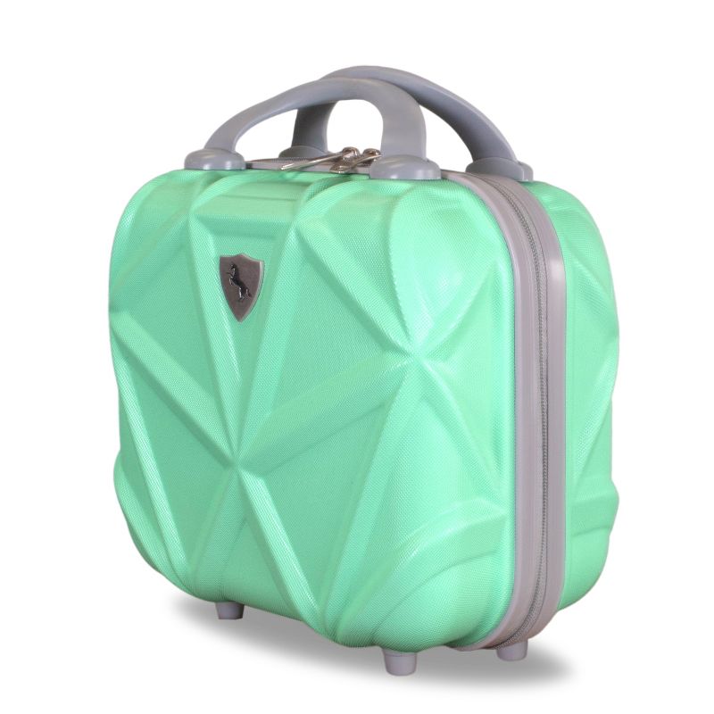 AMKA Gem 2-Piece Carry-On Spinner Weekender Bag Luggage Sets, 3 of 9