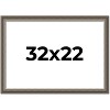 PosterPalooza | Weathered Black Picture Frame - UV Acrylic, Backing Board, Hanging Hardware Included - 2 of 4