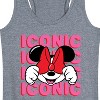 Women's - Disney - Iconic Minnie Graphic Racerback Tank - 2 of 4
