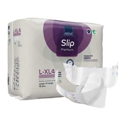 Abena Slip Flexi Fit Adult Incontinence Brief XL Heavy Absorbency Breathable, 1000021167, 72 Ct - image 1 of 4