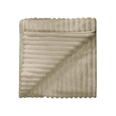 White Warm Blanket with Breathable and Soft for Couch and Bed