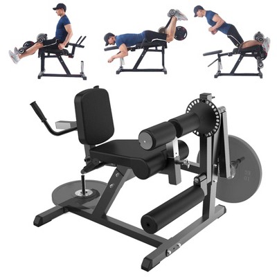 Whizmax 4-in-1 Multi-Function Leg Extension Bench for Home Gym Leg Extension and Curl Machine, Carbon Steel Leg Press Machine with Adjustable Heights