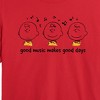 Women's - Peanuts - Good Music Good Days Cropped Graphic T-Shirt - 2 of 4