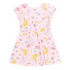 Disney Princess Frozen Minnie Mouse Moana Mulan The Little Mermaid Cinderella Skater Dress  Scrunchie Toddler to Big Kid - 2 of 4