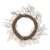 Transpac Foam 24 in. White Christmas Winter Berry Wreath - image 3 of 4